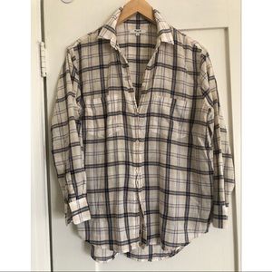 plaid MADEWELL shirt